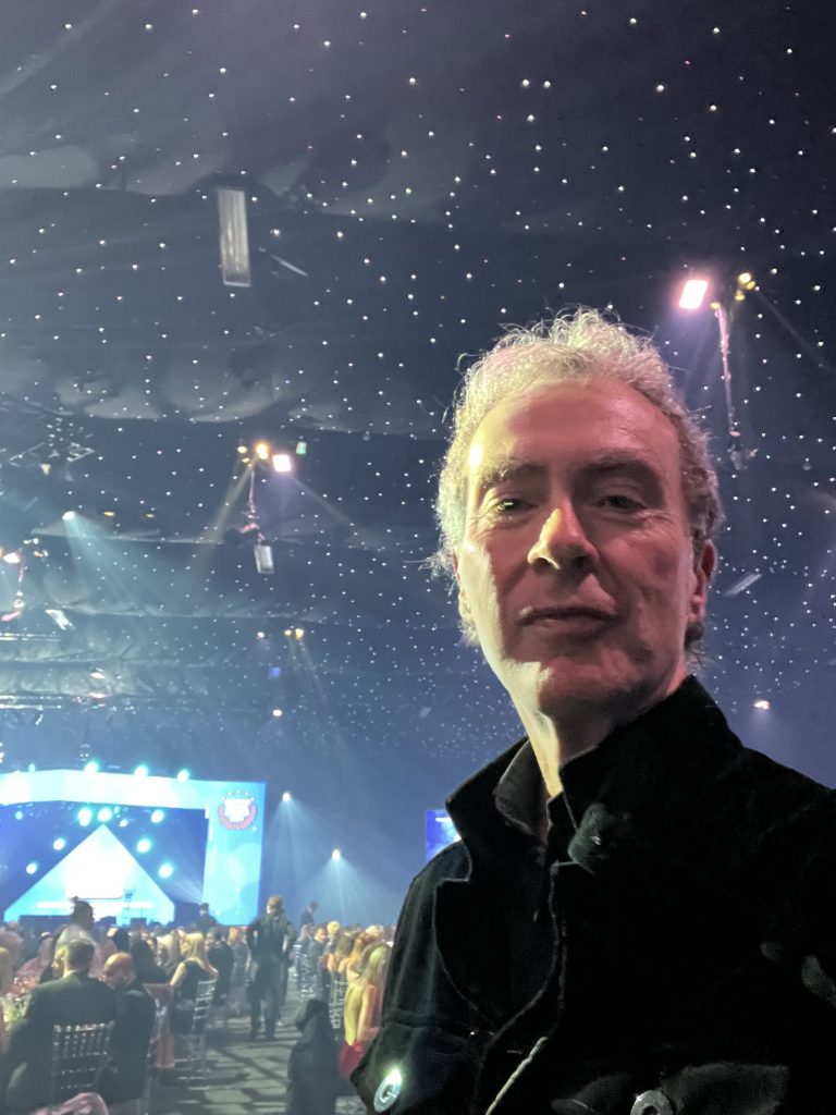 Tim Bick at the British Travel Awards